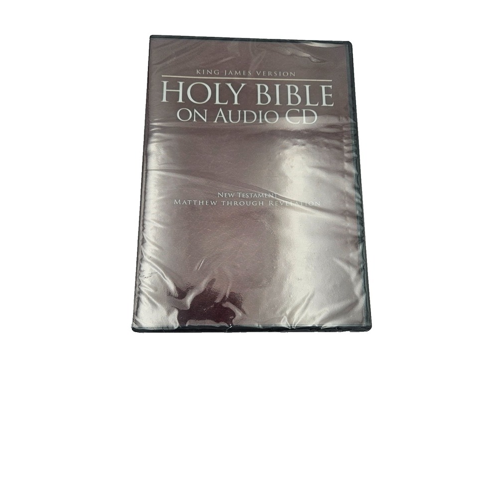 KJV Audio‎ Bible CD New Testament Matthew Revelation Sealed Christian